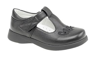 Boulevard C732 Girls T Bar Touch Fastening Shoes C732A