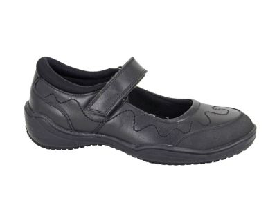 Childs Girls Shoes ROAMERS Leather Shoes G268A