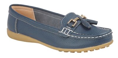 BOULEVARD L748 Flat Tassle Loafer Everyday Nursing Shoes L748NC