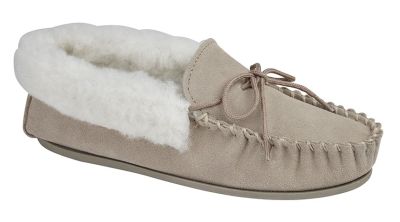 Mokkers EMILY Leather Moccasin Slipper Real Wool Lining LS338S