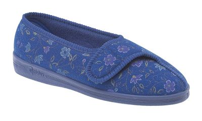 Comfylux Diana LS442 Touch Fastening Washable Nylon Slippers LS442C