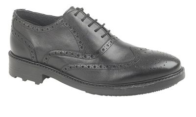 Roamers M179 TED 5 Eyelet Brogue Oxford Comfort Formal Shoes M179A