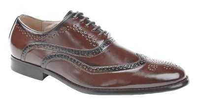 Mens Goor M370 Classic Smart Brogue Oxford Shoes M370B