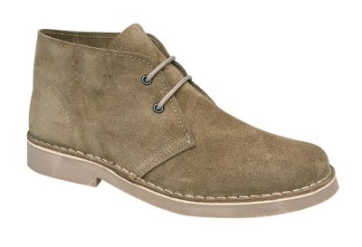 Roamers M400 Fashion Round Toe Suede Leather Lace-Up Desert Boots  M400ES