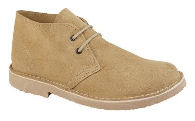 Roamers M400 Fashion Round Toe Suede Leather Lace-Up Desert Boots  M400TS