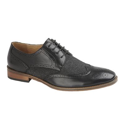 GOOR M410 4 Eyelet Brogue Gibson Twin Pattern Formal Shoes M410A