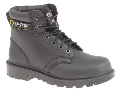 Grafters APPRENTICE M629 6 Eye Safety Toe Cap Ankle Boots M629A