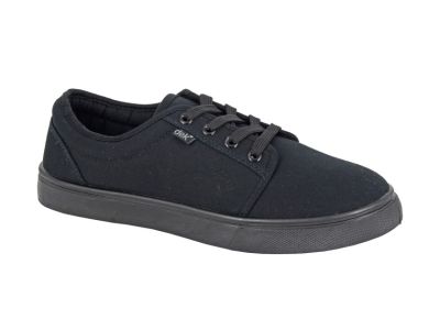 Dek Ted All Black 4 Eye Deck Lace Up Canvas Summer Shoes M860A