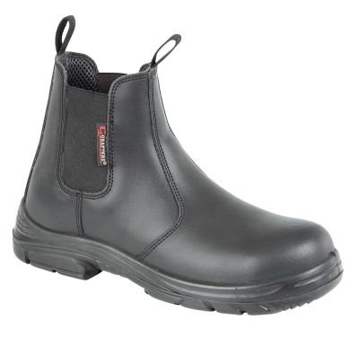 Grafters M9502A Mens Super Wide Extra Fitting Safety Toe Cap Dealer Boots M9502A