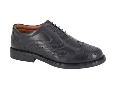 Mens Scimitar M963 Classic Leather Brogue Wing Cap Oxford Shoes M963A