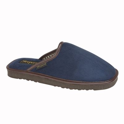 SLEEPERS STEPHEN Ms473 Suede Mule Slippers MS473NC