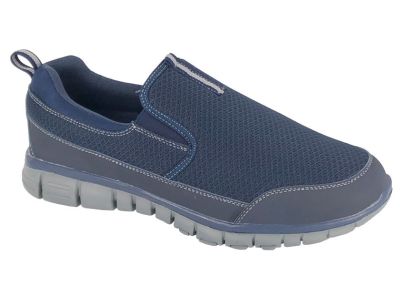 Unisex Dek Sketch SUPERLIGHT Slip On Memory Foam Comfort Trainers T875C