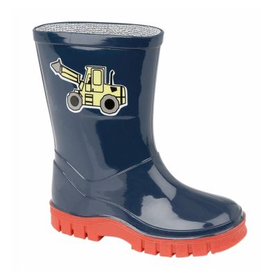  StormWells W204 PUDDLE Boys Girls Wellingtons Rain Boots W204C