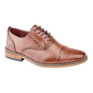 Boys Goor B516 Classic Frank Capped Lace Up Oxford Brogue Shoes B516B