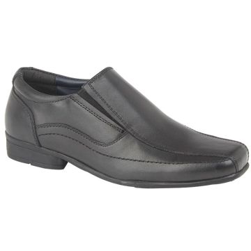 ROAMERS B690 Twin Gusset Casual Leather Slip On Shoes B690A