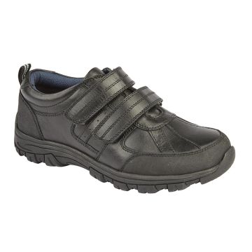 Childs Boys Shoes ROAMERS Leather Shoes B697A