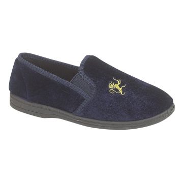 Sleepers BS286 Boys KYLE Lion Motif Indoor Slippers  BS286C