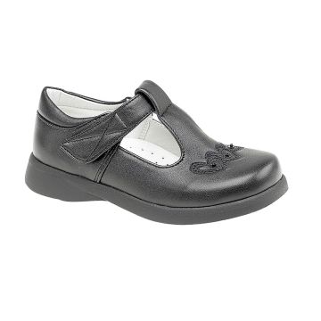 Boulevard C732 Girls T Bar Touch Fastening Shoes C732A