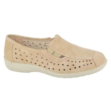 Boulevard L130 Side Gusset Summer Casual Pepper Hole Punched Padded Shoes L130S