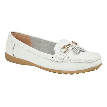 BOULEVARD L748 Flat Tassle Loafer Everyday Nursing Shoes L748G