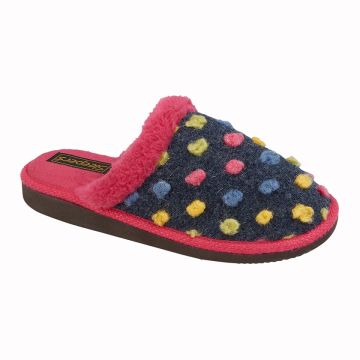 Sleepers DONNA Spotted Warm Fleecy Lining Indoor Slipper LS319M