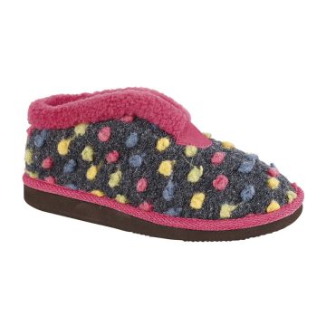 Sleepers Ladies Multicoloured Tilly Bootee Slippers LS948M