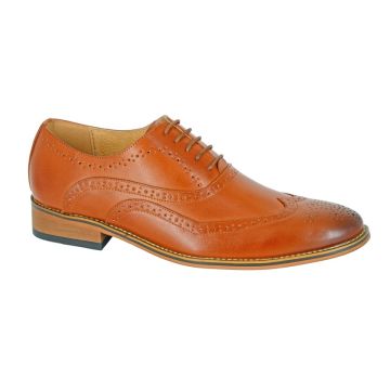 Goor M014 Mens Classic Brogue Oxford Lace Up Shoes  M014LT