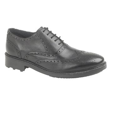 Roamers M179 TED 5 Eyelet Brogue Oxford Comfort Formal Shoes M179A