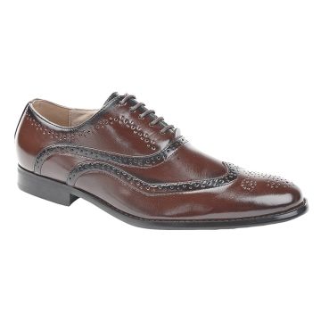 Mens Goor M370 Classic Smart Brogue Oxford Shoes M370B