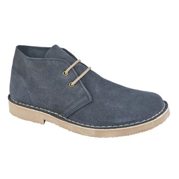 Roamers M400 Fashion Round Toe Suede Leather Lace-Up Desert Boots  M400CS