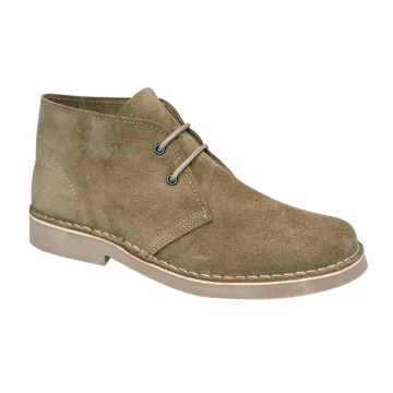 Roamers M400 Fashion Round Toe Suede Leather Lace-Up Desert Boots  M400ES