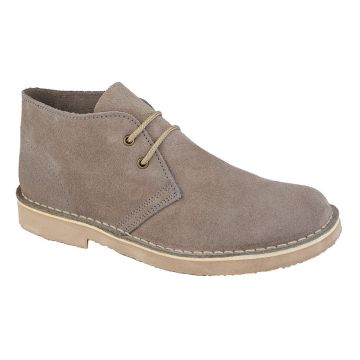 Roamers M400 Fashion Round Toe Suede Leather Lace-Up Desert Boots  M400FS