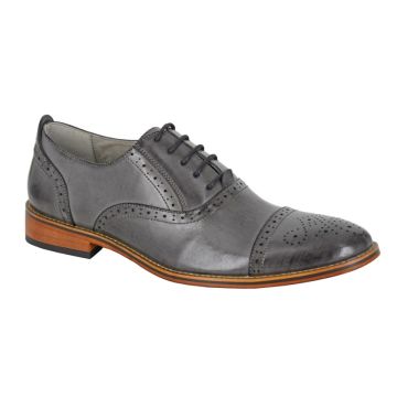 Mens Goor M516 Classic Frank Capped Lace Up Oxford Brogue Shoes M516FA