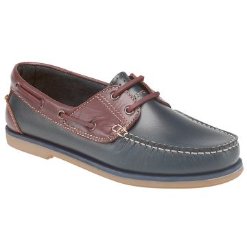 Mens Dek M551 Smart Leather Moccasin Boat Shoes M551C