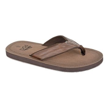 PDQ M641 Mens Mike Toe Post Flip Flop Summer Mule Sandals M641B