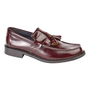 Roamers M900 Skinhead Polished Leather Tassle Loafers M900BD