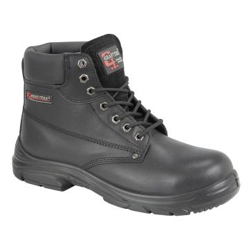 Grafters M9503A Mens Super Wide EEEE Fitting 7 Eyelet Industrail Safety Boots M9503A