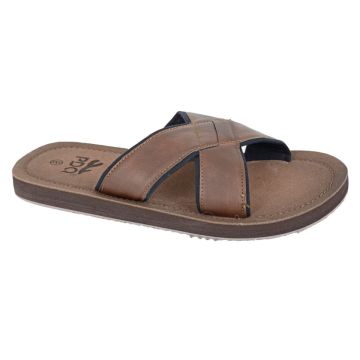  PDQ Jimmy M9546 Crossover Mule Slip on Summer Beach Walking Flip Flop Sandals M9546B