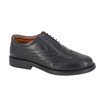 Mens Scimitar M963 Classic Leather Brogue Wing Cap Oxford Shoes M963A