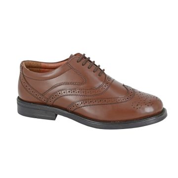 Mens Scimitar M963 Classic Leather Brogue Wing Cap Oxford Shoes M963B