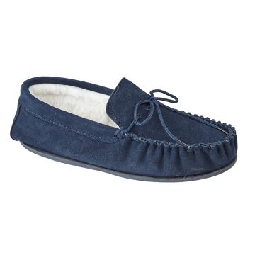 Mens Mokkers OLIVER Genuine Handcrafted Suede Moccasin Slippers MS533NC