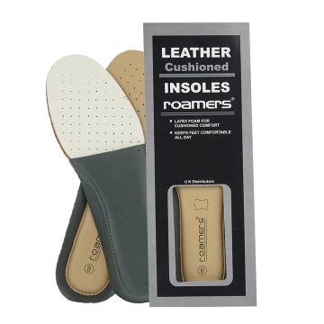 Roamers Deluxe Padded Leather Insoles Long Lasting  Comfort SUINLEA