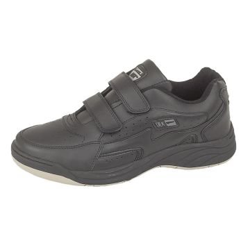 Dek ARIZONA T198 Touch Fastening Leather Padded Trainers Fuller Fitting  T198A