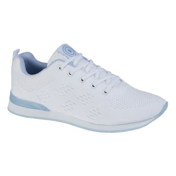 DEK Unisex CURVE T675 White Blue Mesh Bowling Shoes T675G