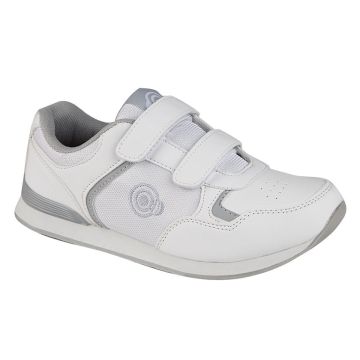 Dek Lady Skipper Touch Fasten Bowls Bowling Shoes Trainers  T839G