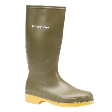 Dunlop DULL W028 Unisex Easy Clean PVC Wellingtons Boots W028E