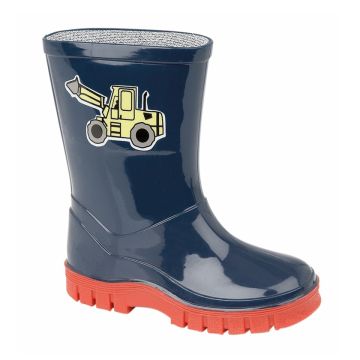  StormWells W204 PUDDLE Boys Girls Wellingtons Rain Boots W204C