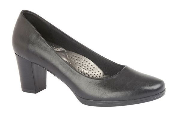 BOULEVARD L531 Corporate Formal Office Plain Court Shoes L531A