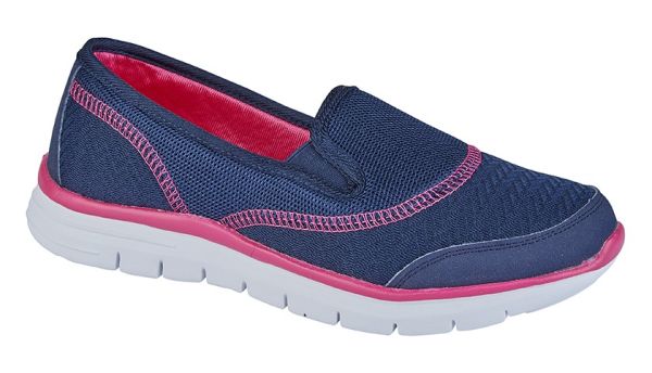 Womens Dek L627 SUPERLIGHT Elasticated Slip On Leisure Shoe Trainers L627C