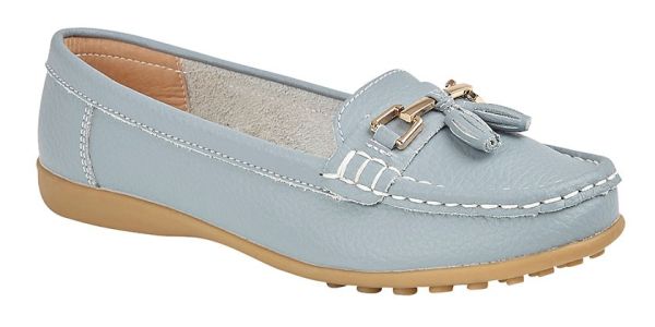 BOULEVARD L748 Flat Tassle Loafer Everyday Nursing Shoes L748C